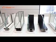 Pared de división de cristal