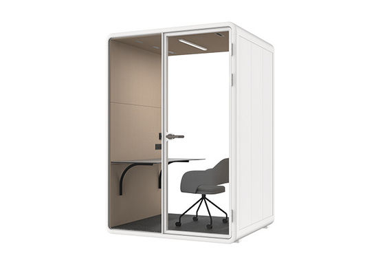 Modern Soundproof Acoustic Cabin Office Pod Design Work Portable Sound Cabins Prefabricated Home Recording Phone Booth