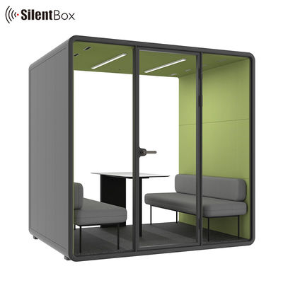 STC30dB Soundproofing Office Pod with 4000K Lighting and 100-240V Power Supply for Versatile Applications