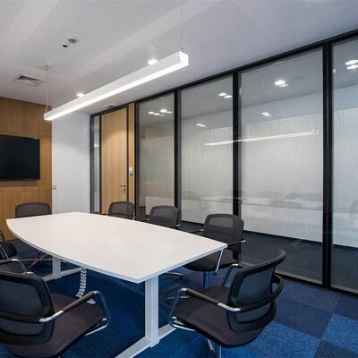 Modern Style Office Room Divider Office Glass Dividers Wall Partition Office Space Division