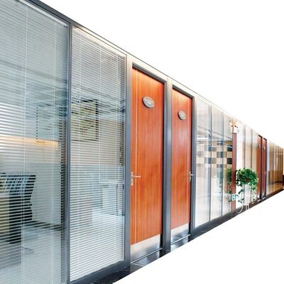 Soundproof Freestanding Glass Partition Glass Room Dividers Walls for Uk