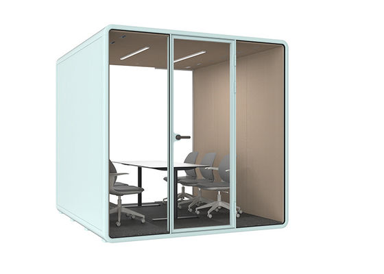 Cabina acústica insonorizada de oficina de diseño de cabinas de sonido portátiles prefabricadas para la casa de grabación de teléfono en venta