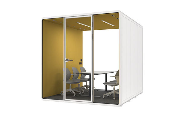 Habitación insonorizada habitación móvil nuevos productos de oficina cápsulas de oficina para salón de charla fácil montaje