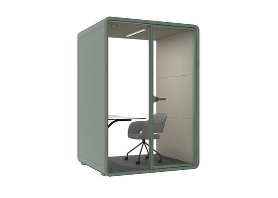 cabina de trabajo desmontable cabina de trabajo preensamblada en fábrica tamaño M para cabina de 1-2 personas