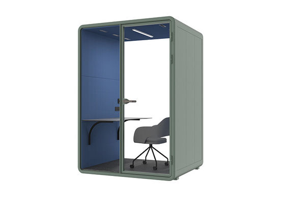Estándar americano colorido de oficina de trabajo insonorizado cápsulas grandes simples asiento cómodo fácil de ensamblar M cabina habitación ecológica