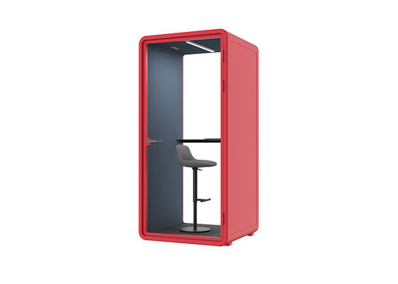 Desmonta Instalación fácil Puertas de reunión de oficina Cabina telefónica duradera de 10 mm de espesor Vidrio laminado