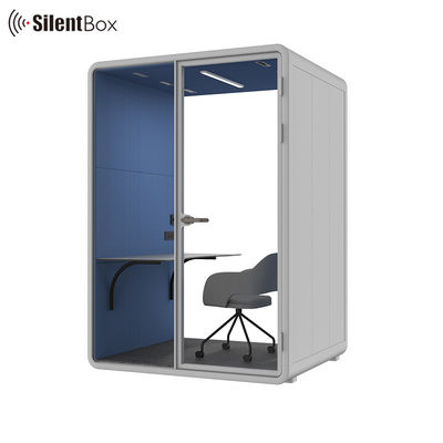 Customized Office Booths Meeting Pods Acoustic Phone Booths para 2 personas